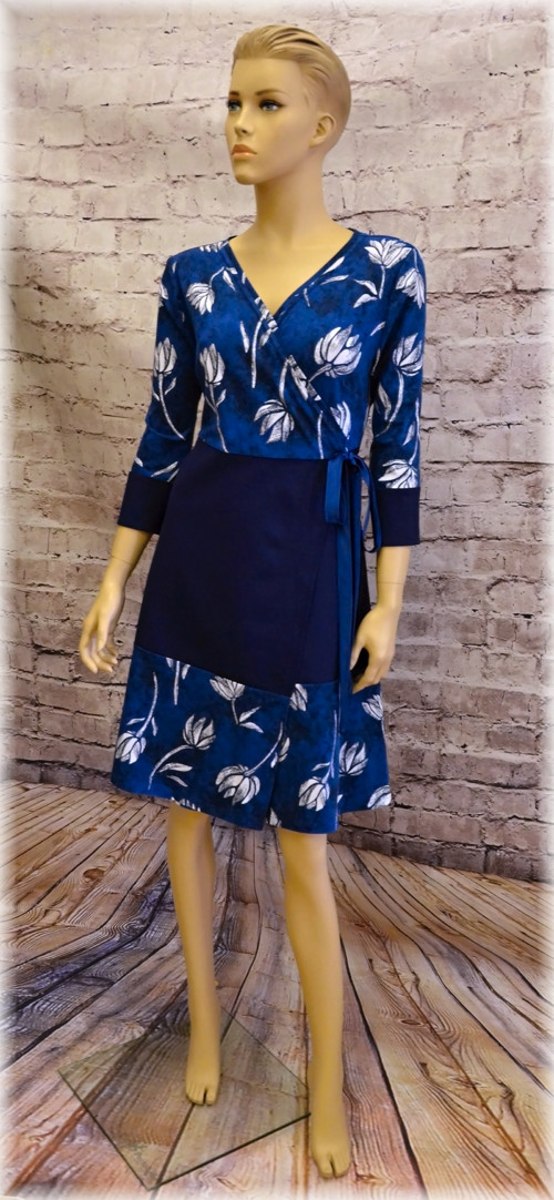 Zavinovací šaty - Esprit - Vel. 38 — foto 3