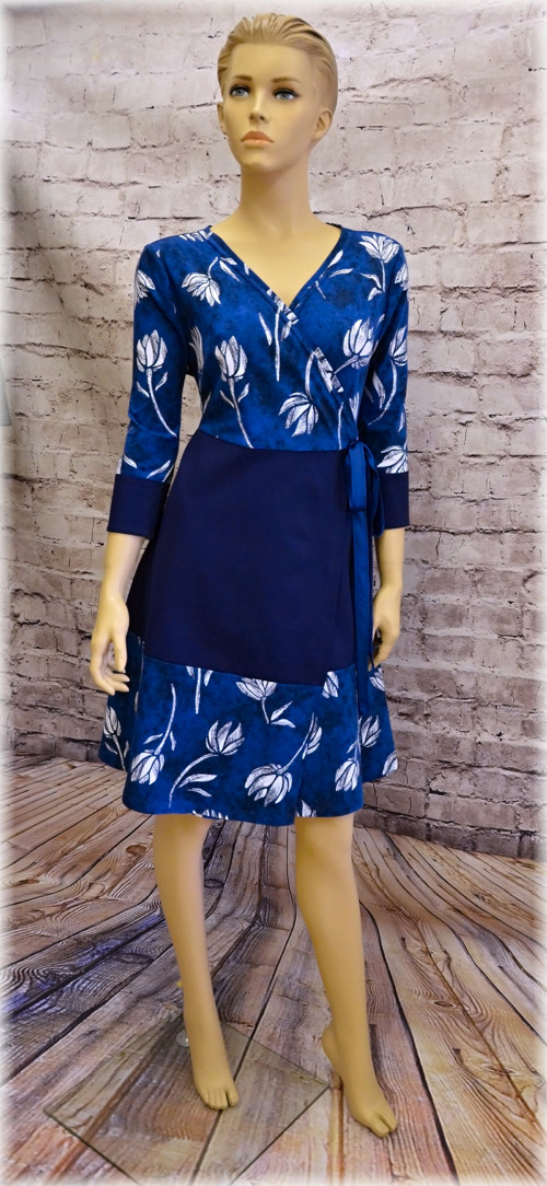 Zavinovací šaty - Esprit - Vel. 38 — foto 5