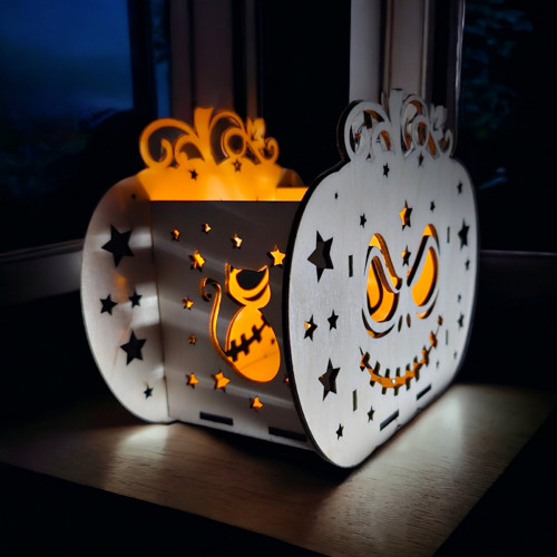Halloweenský svícen DÝNĚ — foto 2