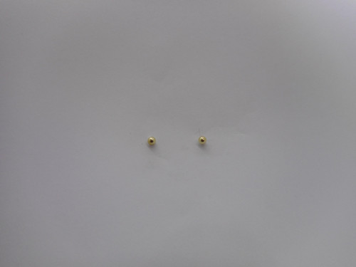 Náušničky guličky 3mm — foto 3