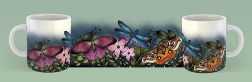 Hrnek celoplošný Insects — foto 2
