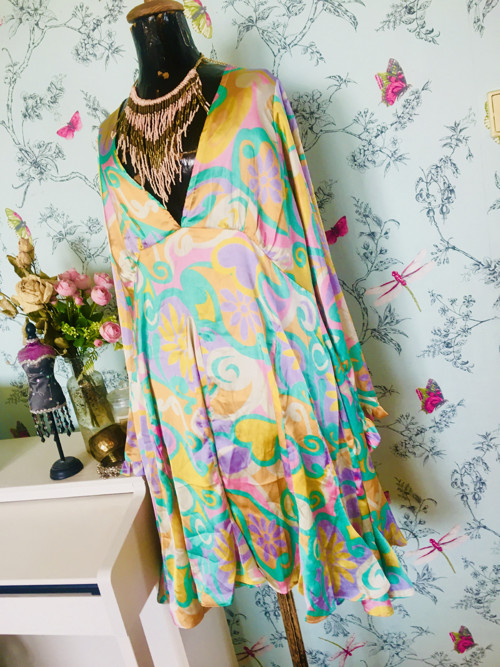 Šaty boho hippie originál — foto 3