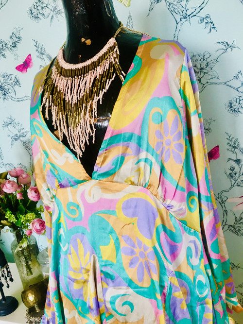 Šaty boho hippie originál — foto 4