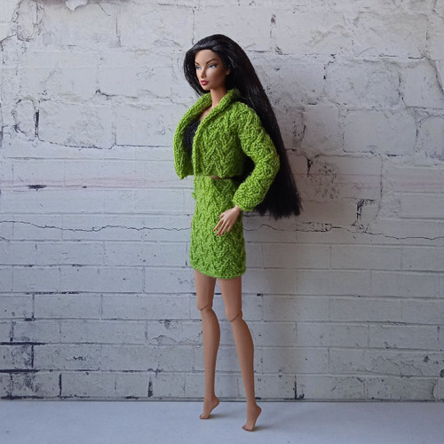 Barbie, FR, Integrity - kabátek, sukně, top — foto 3