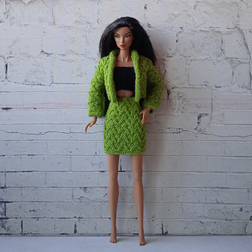 Barbie, FR, Integrity - kabátek, sukně, top — foto 2