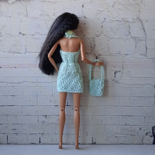 Barbie, FR, Integrity - triko, sukně, kabelka — foto 2