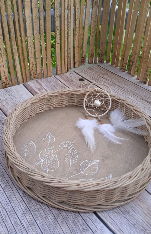 Podnos ø 25 cm Lístečky — foto 2