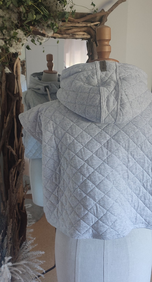 Crop top vesta STAY GREY — foto 2