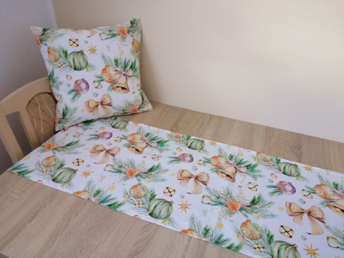 Vánoční běhoun ozdoby — foto 2