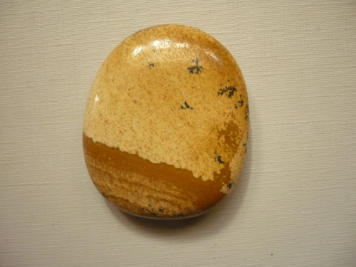 Placka - jaspis obrázkový 41 mm, č.450f — foto 2