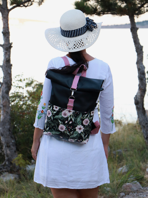 Rolltop batoh black rose — foto 3
