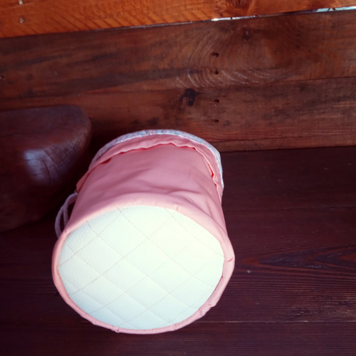 Textilní organizér/taštička " lososová " — foto 5