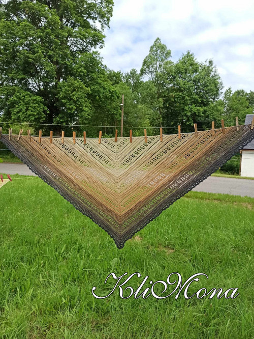 Háčkovaný šátek — foto 2