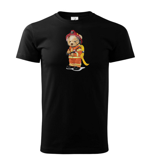 Tričko Fireman Bear — foto 5
