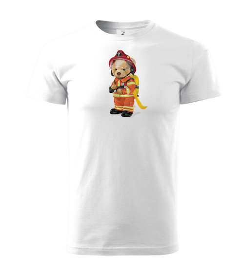 Tričko Fireman Bear — foto 4