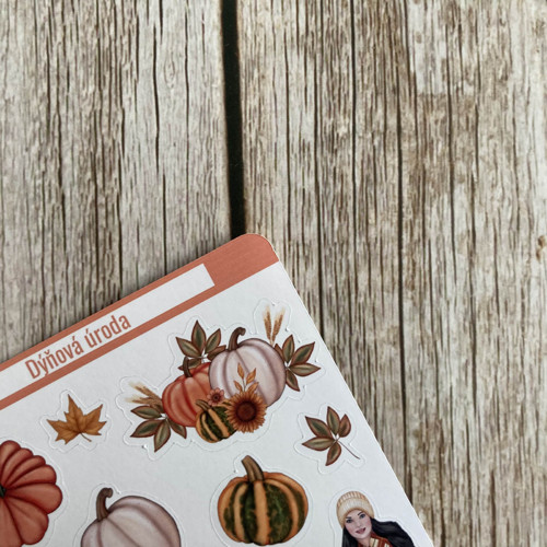 Samolepky Dýňová úroda — foto 2