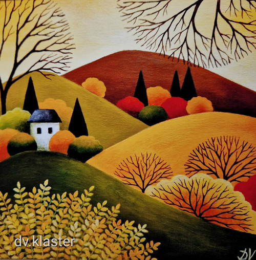 Babí léto I.(28x28 cm) — foto 2