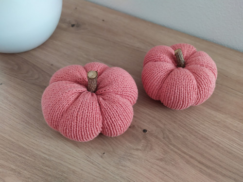 Dekorativní pletené dýně — foto 3