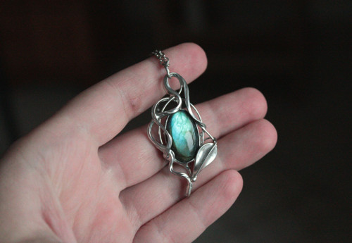 Thingol ~ Šperk s labradoritem — foto 4