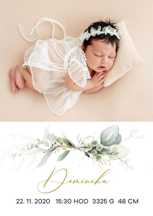 NEWBORN rám č. 01 - digitální šablony PSD — foto 3