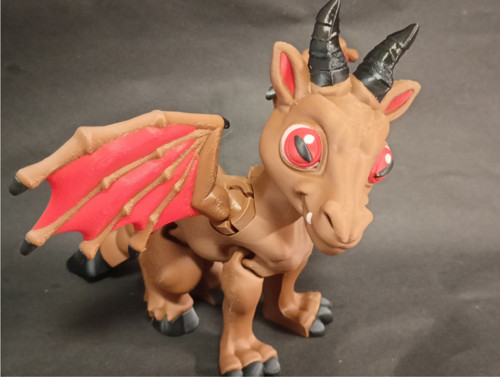 Čert z Jersey - 20 cm - 3D Tisk — foto 4
