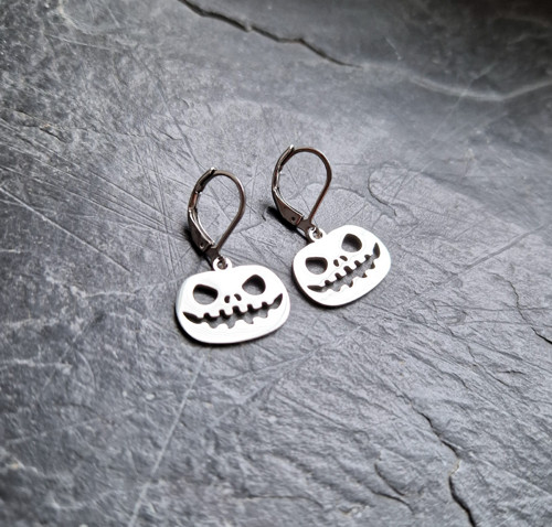 Ocelové náušnice*dýně*Halloween — foto 4