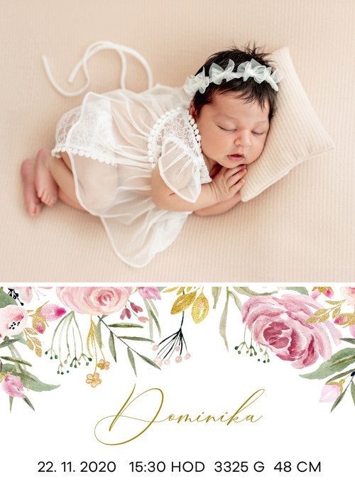 NEWBORN rám č. 07 - digitální šablony PSD — foto 3