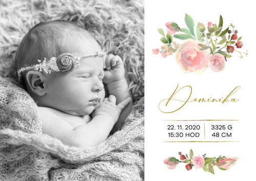 NEWBORN rám č. 09 - digitální šablony PSD — foto 5