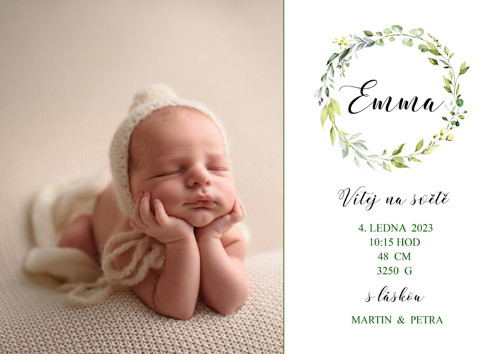 NEWBORN rám č. 14 - digitální šablony PSD — foto 4