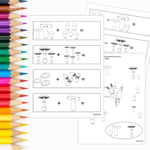 Počítání S Veverkou Houbičky Pdf — foto 2