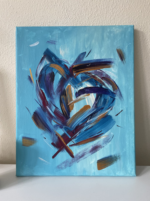 Abstraktní obraz Heart — foto 2