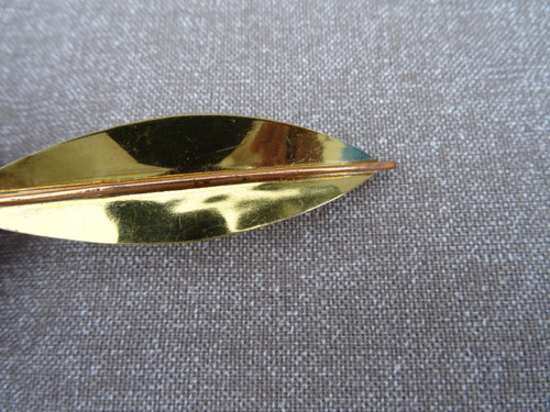 Zlatý list - sponka — foto 3