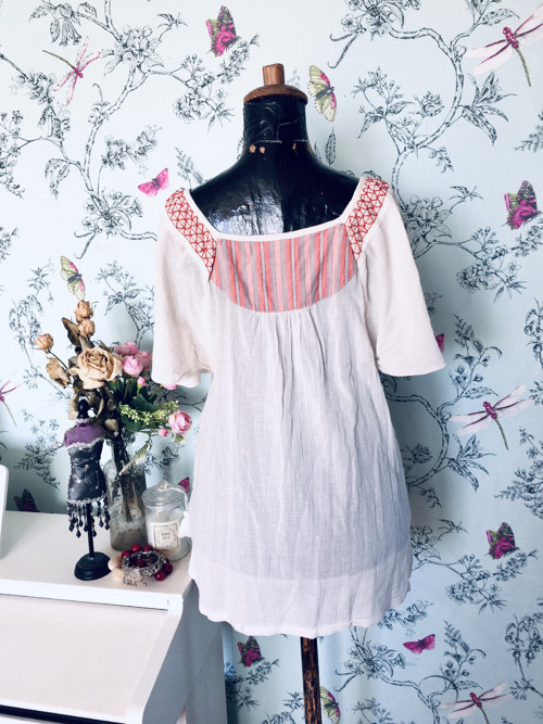 Jupénka boho vyšívaná — foto 4