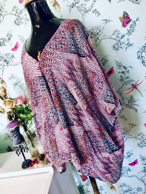 Tunika boho eklektická — foto 4
