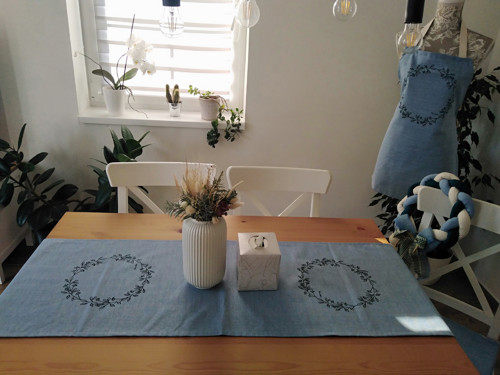 Běhoun na stůl motiv originál Fleurdekor — foto 2