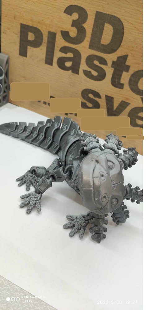 Robotí Axolotl - hýbací — foto 2