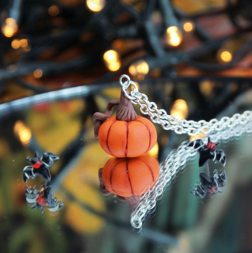 Halloween- sada dýně s netopýri — foto 3