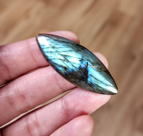 Labradorit, ID 3194, 47x17 mm — foto 3