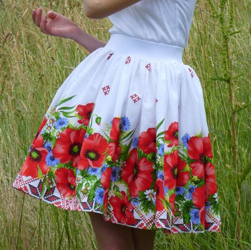 Maková výšivka 4 bordúry — foto 4