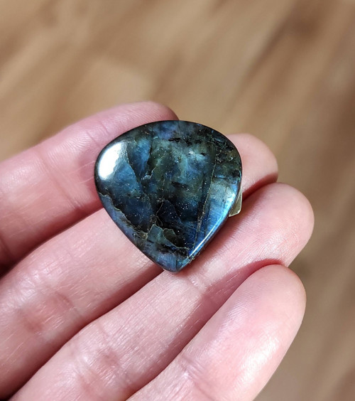 Labradorit, ID 3189, 25x24 mm — foto 4