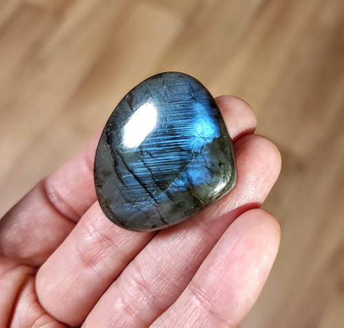 Labradorit, ID 3207, 32x37 mm — foto 5
