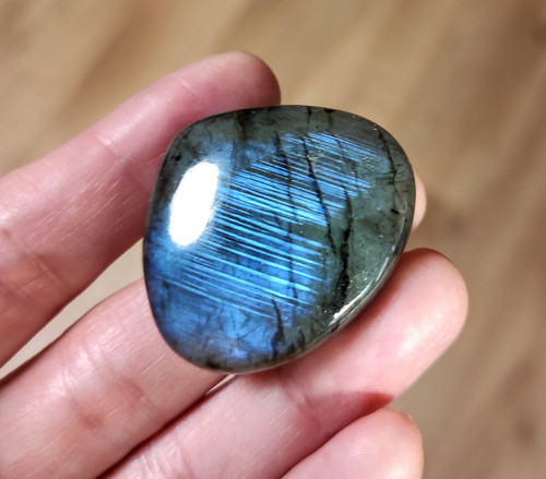 Labradorit, ID 3207, 32x37 mm — foto 3