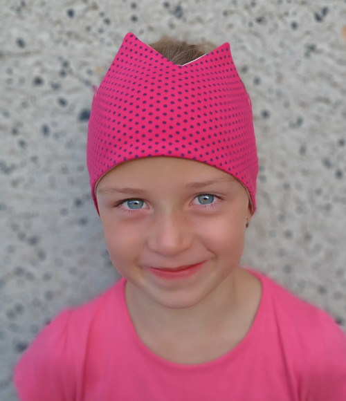 Čelenka korunka puntíky — foto 4