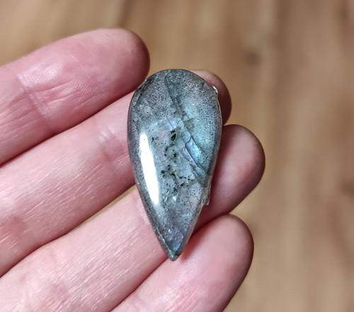 Labradorit, ID 3215, 38x16 mm — foto 2