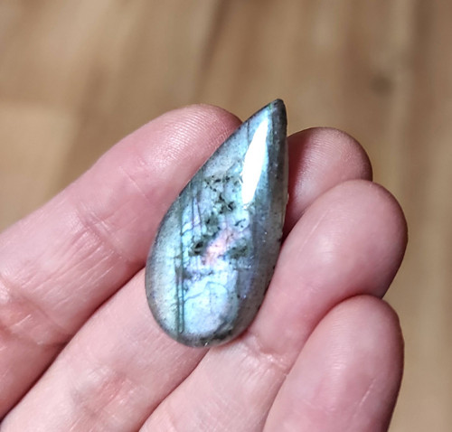 Labradorit, ID 3215, 38x16 mm — foto 4