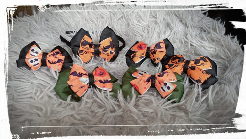 Haloween mašle a čelenky — foto 4