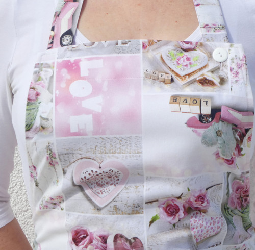 Zástěra Svatební patchwork s kanýrem — foto 3