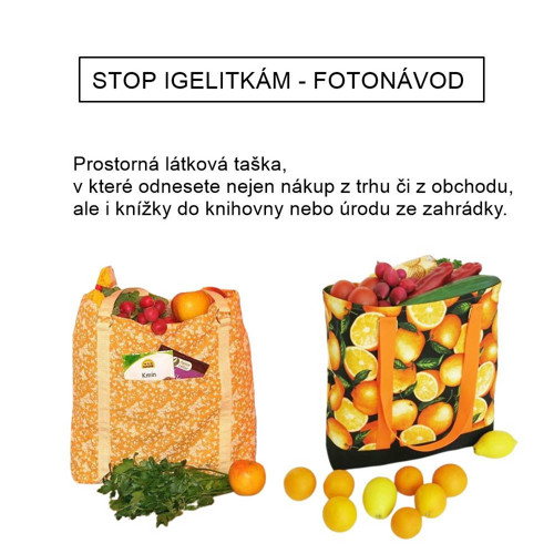 Stop igelitkám - taška do obchodu i na trh — foto 2