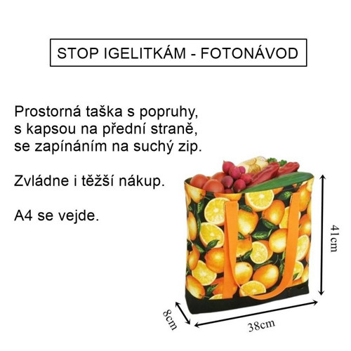 Stop igelitkám - taška do obchodu i na trh — foto 3