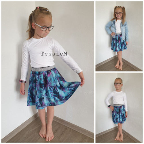 Dívčí sukýnka délka 36 cm — foto 2